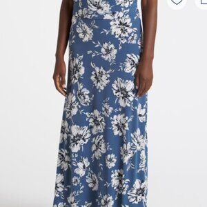 Kaileigh Delina Maxi Skirt Blue